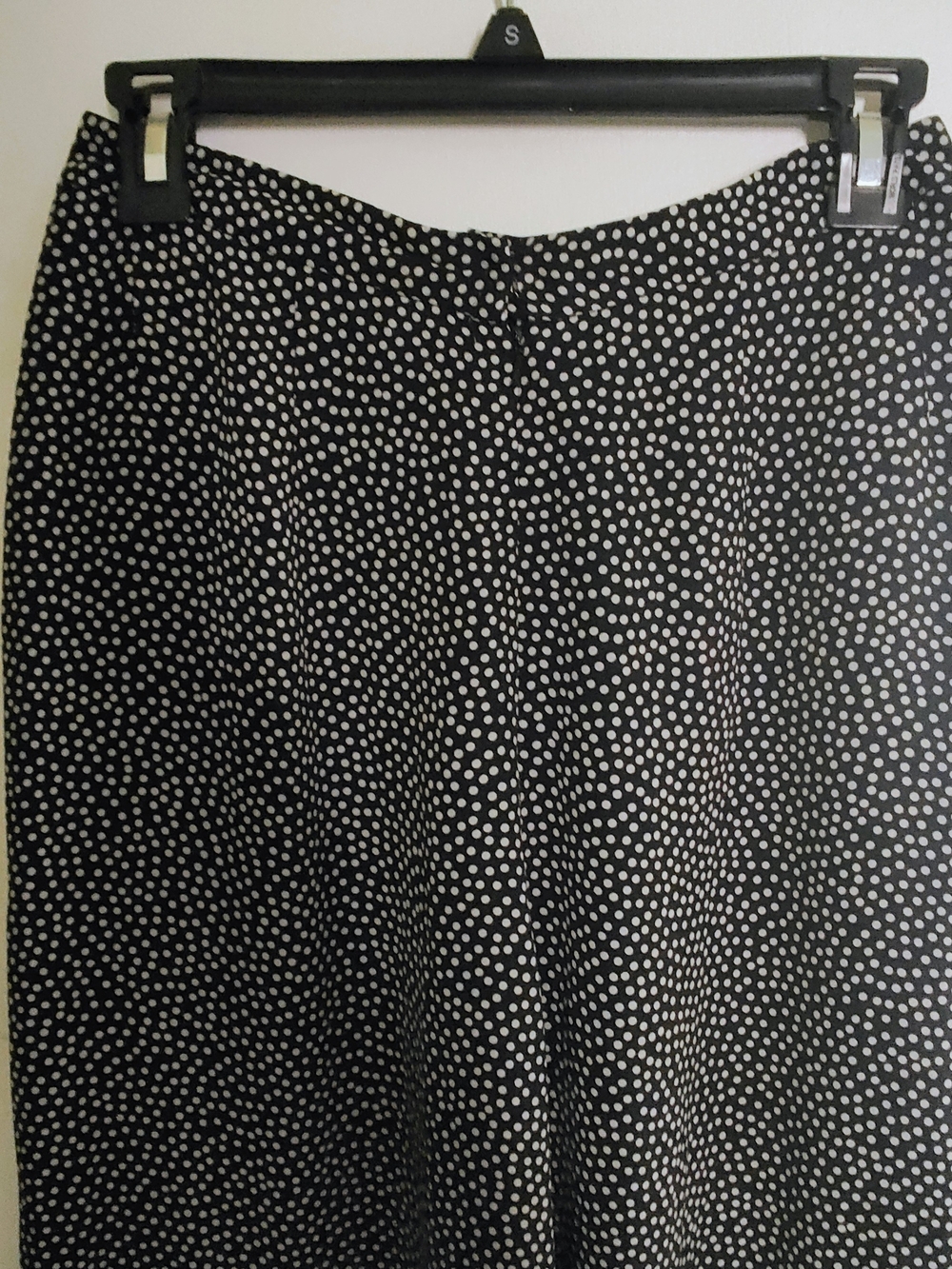 Anne Klein Navy Polka Dot Pants